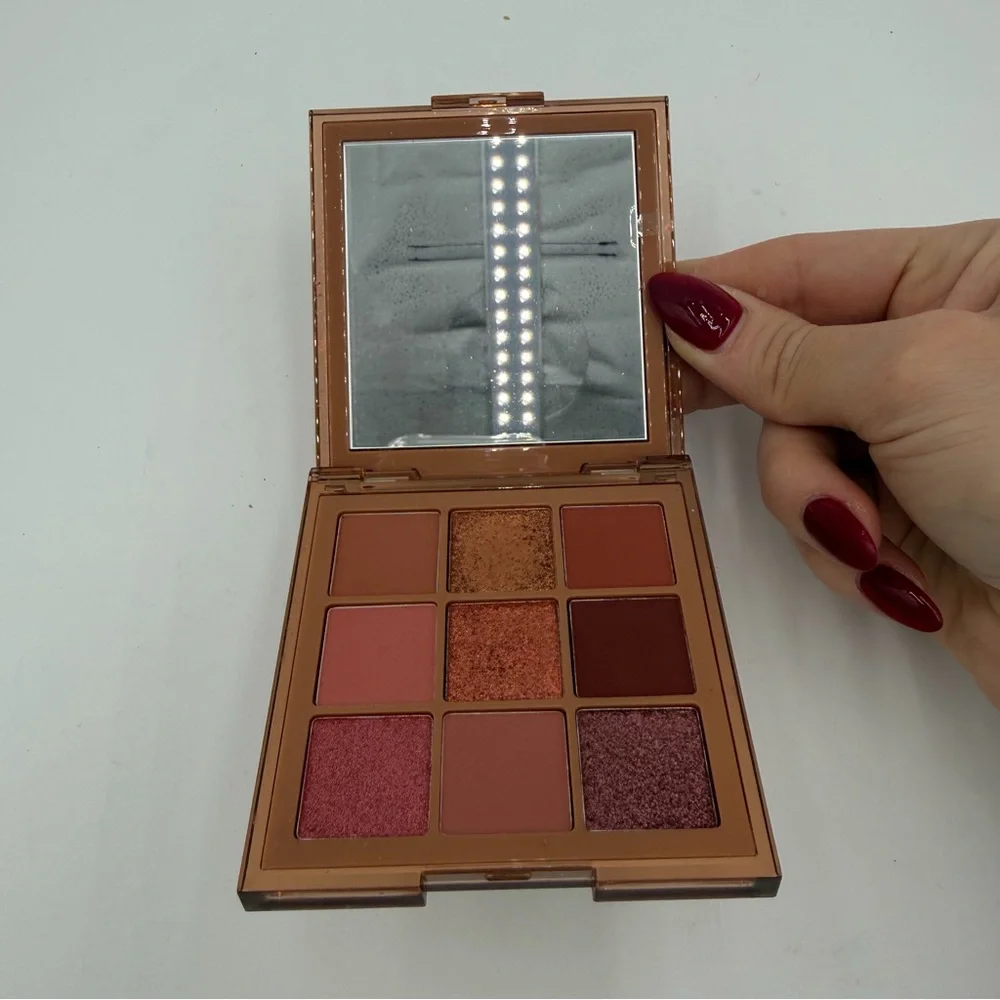 Huda Beauty Nude‎ Obsessions Mini Eyeshadow Palette Glitter